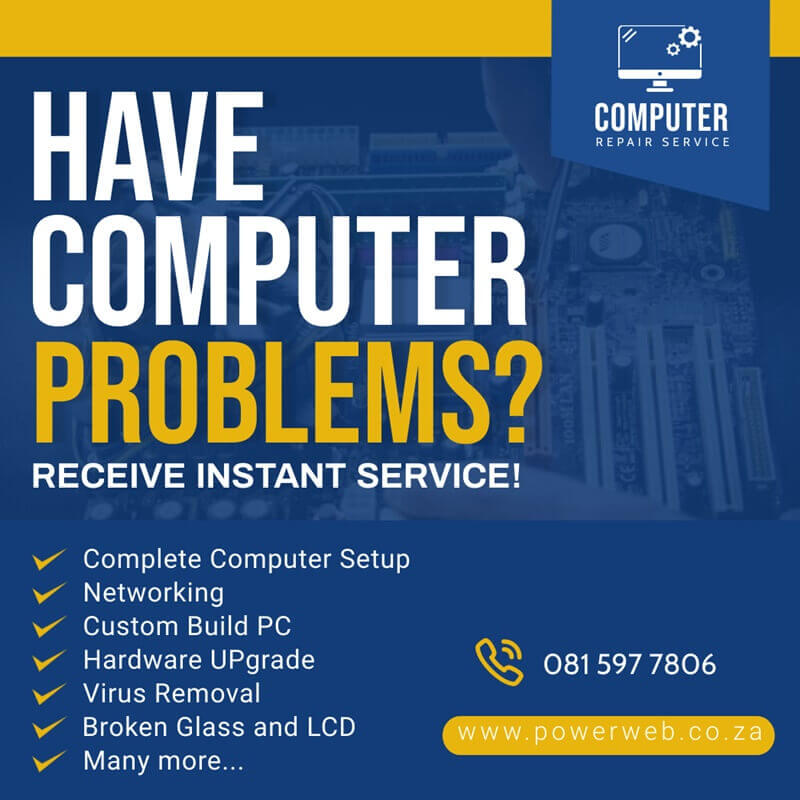 computer repair flyers